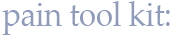 Pain Toolkit