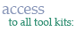 access all toolkits
