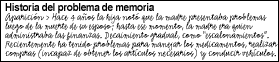 Historia del problema de memoria